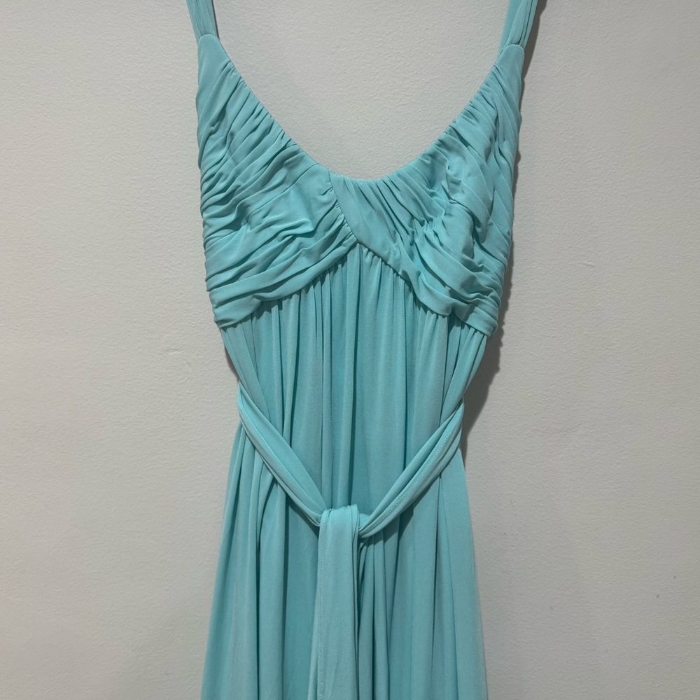 BCBGMaxAzria Aqua Dress | Spring Ethereal Prom Wedding Guest Dress Size: M